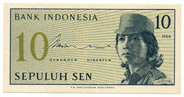 INDONESIA - 10 Sen 1964. P92, UNC (IND010) - Indonésie