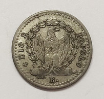 BOLOGNA Seconda Repubblica Romana 1848-1849 4 Baiocchi 1849  Gig.5 Bb/spl E.295 - Revolutionaire Voorlopige  Regering