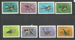 Vietnam   Série Complète   N°  289 à 296    Oiseaux Suceurs De Nectar  Oblitérés  B/TB   Voir Scans     Soldé ! ! ! - Collections, Lots & Series