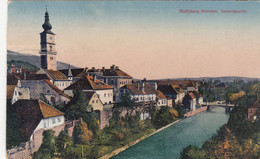 B9676) WOLFSBERG - LAVANTPARTIE - Brücke Kirche Häuser 1922 - Wolfsberg