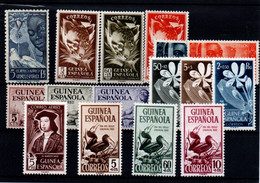 Guinea Española Nº 305/20. Año 1951/2 - Guinea Española