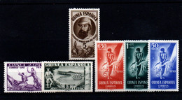 Guinea Española Nº 275/6, 294/7. Año 1949/50 - Guinea Española