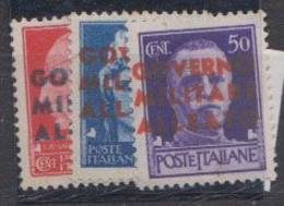 ITALIE   1943     N°  10 / 12   Occupation Interalliée Du Sud        Neuf Sans Charniére   Cote   25 € 00   ( S 237 ) - Altri & Non Classificati