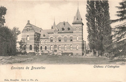 CPA Environs De Bruxelles - Chateau D'Oetinghen - Nels Serie 11 N°584 - Dos Simple - Gooik