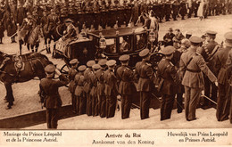 N°99014 -cpa Mariage Du Prince Léopold Et De La Princesse Astrid - Feesten En Evenementen