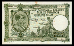 # # # Banknote Belgien (Belgium) 1.000 Francs 1942 # # # - 1000 Francos