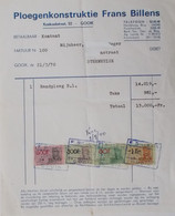 Factuur 1970 Gooik Frans Billens - Agriculture