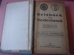 ♥️ REISBOEK VOOR NEDERLAND 1922  TOERISTENBOND MAP PLAN - 1901-1940