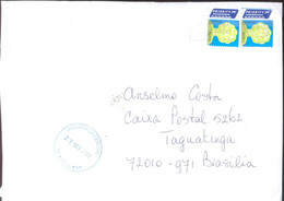 Cover -Nederland  To  Brazil - Cartas