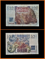 50 Frs   Leverrier  -   31. 05.1946 -  Etat :  TTB -  Cote De Ce Billet  ( 40 € ) - 50 F 1946-1951 ''Le Verrier''