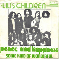 * 7" *  LILI'S CHILDREN - PEACE AND HAPPINESS (Belgium 1977) - Soul - R&B