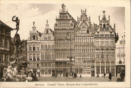 Belgique - Antwerpen - Anvers - Grand'Place, Maison Des Corporations - Antwerpen