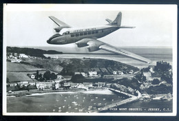 Cpsm De Jersey -- Wings Over Mont Orgueil    AOUT22-23 - St. Helier