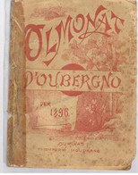 Olmonat D'Ouvergno Per 1896 OURLHAT ESTOMPPRIO MOUDERNO (quelques Publicités D'Aurillac) - Auvergne