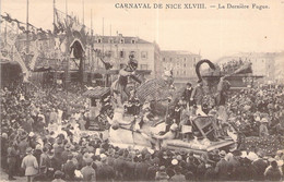 CPA France - Carnaval De Nice XLVIII - La Dernière Fugue - Animée - Char - Défilé - Chapeau - Foule - Carnevale