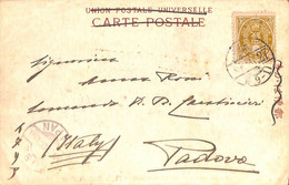 Aa6913 - JAPAN  - POSTAL HISTORY -  POSTCARD From KOBE  To ITALY 1906 - Briefe U. Dokumente