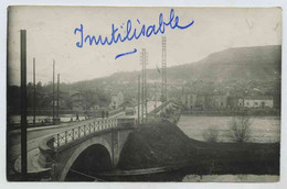 Neuves Maisons, Le Pont Sur La Moselle (annotations De L'éditeur) - Neuves Maisons