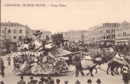 CPA France - Carnaval De Nice XLVIII - Bonne Pêche - Défilée - Folklore - Cheval - Char - Costumes - Carnaval