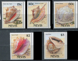 Nevis ** N° 486 à 490 - Coquillages - America (Other)