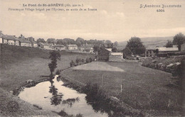 CPA France - L'Archeche Illustrée - Le Pont De Saint Agreve - Pittoresque Village Baigné Par L'Eryieux - Paysage - Saint Agrève