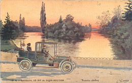 De Dion Bouton - Automobile Landaulet 15 HP - Illustration - Passenger Cars