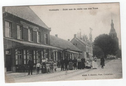 1 Oude Postkaart Oostmalle Wachtzaal Statie Buurtspoorweg Antwerpen -Hoogstraten-Turnhout - Malle