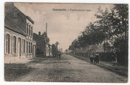 1 Oude Postkaart Oostmalle Turnhoutsche Baan  1920 - Malle