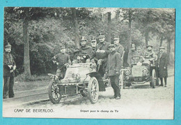 * Leopoldsburg (Limburg) * (Photo Alex Gothold) Camp De Beverloo, Départ Pour Le Champ De Tir, Armée, Soldat, Oldtimer - Leopoldsburg (Camp De Beverloo)