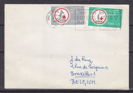 Croix Rouge - Irlande - Lettre De 1963 - Oblit Baile Atha Cliath - Covers & Documents