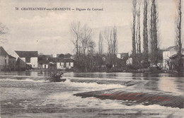 CPA France - Chateauneuf Sur Charente - Digues Du Crevant - Cascade - Edition A Gombeau - Oblitérée Charente 1915 - Chateauneuf Sur Charente