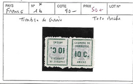 FRANCE N° 1b * TIMBRE DE GREVE TETE BECHE - Stamps