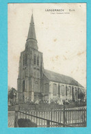 * Langemark - Langemarck (West Vlaanderen) * (Uitgr. Bossaert Crévits) Kerk, église, Church, Cimetière, Kerkhof - Langemark-Poelkapelle