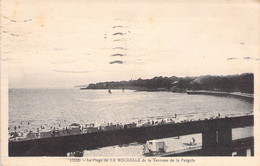 CPA France - Charente Maritime - La Plage De La Rochelle De La Terrasse De La Pergola - Oblitérée Charente Inf. 1939 - La Rochelle