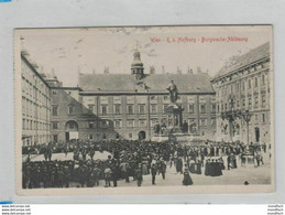 Wien - Hofburg 1913 - Burgwache Ablösung - Ringstrasse