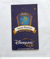 Pass Disney Paris Ancien - Disney-Pässe