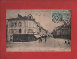 CPA - Saint Ouen L'Aumône -(Seine-et-Oise) - La Rue Basse Aumône ( Magasin De Serrurerie - Armurerie ) - Saint-Ouen-l'Aumône