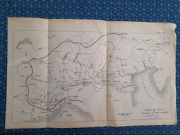 Carte Plan Champ De Bataille Guerre 1er Empire Napoléon Italie Du Nord Campagne De Loti 10 Mai 1796 - Cartes Topographiques