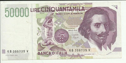 Z220 - 50000 LIRE II TIPO 1992 - 50000 Liras