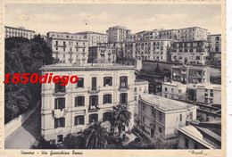 VOMERO - VIA GIOACCHINO TOMA F/GRANDE VIAGGIATA  1939 ANIMATA - Napoli (Naples)