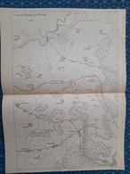 Carte Plan Champ De Bataille Guerre 1870 Champ De Bataille De Saint Privat Gravelotte Metz Flavigny Habonville - Cartes Topographiques