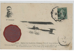 AVIATION - MEETING-76 ROUEN -SCEAU ROUGE FOND MAT /CP-GRAND MEETING /*AVIATION *-ROUEN /19-26 JUIN /1910 - Autres & Non Classés