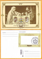 2022 Moldova  MAXICARD 100 King Ferdinand I "the Unifier" And Of Queen Maria As Rulers Of Greater Romania - Moldova