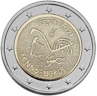 Pièce De 2 Euros (Mint) UNC - Estonie - Dedicated To The Finno-Ugric People - Estland