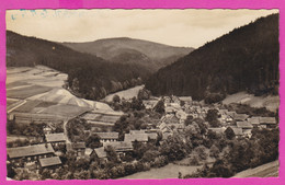 283466 / Germany - Schirnrod  / Thüringer Wald  - Aerial View Of The City Luftaufnahme 1958 PC Deutschland - Schmiedefeld