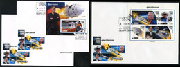 Sierra Leone 2022, Space Tourism, 4val In BF +2BF In 3FDC - Afrique