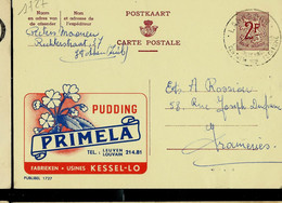 Publibel Obl. N° 1727 ( Pudding PRIMELA - Kessel-Lo) Obl. 1960 - Publibels