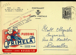 Publibel Obl. N° 1331 ( Pudding PRIMELA - Kessel-Lo) Obl. 1956 - Publibels