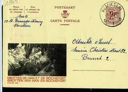 Publibel Obl. N° 1869  ( Grottes De Han Et De Rochefort) Obl. HEMIKSEM - D 1 D -  07/03/63 - Publibels