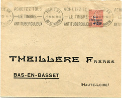 FRANCE LETTRE AFFRANCHIE AVEC LE N°250 DEPART PARIS 1 XII 28 Bd ST-MARTIN POUR LA FRANCE - 1927-31 Cassa Di Ammortamento