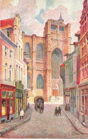 CPA Leuven - Louvain - Eglise St Pierre - Oblitéré A Louvain En 1922 - Aquarel - Leuven